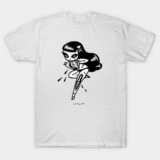 Undead Girl White T-Shirt